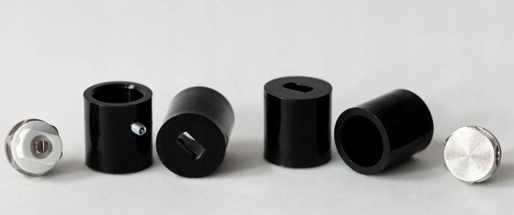 Regnis 3D Slza, Vykurovacie teleso 440x500mm, 289W, čierna matná, L3D50/40/black