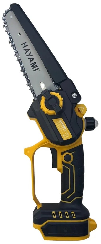Veľká AKU sada HAYAMI HA-1008-1 3v1 - píla + záhradnícke nožnice + predlžovacia tyč 2,4 m
