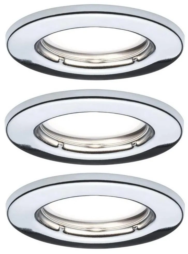 Paulmann 93853 - SADA 3xLED-GU10/4,5W Podhľadové svietidlo STARR 230V