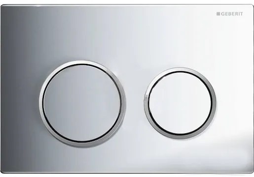 Ovládacie tlačidlo Geberit Omega20 plast chróm lesk 115.085.KH.1