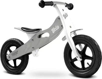 TOYZ Toyz Velo Detské odrážadlo kolo Toyz Velo grey Sivá |