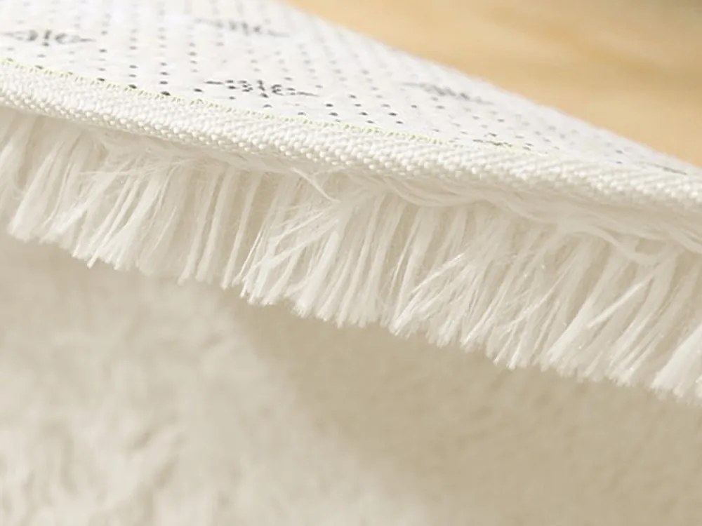 TZ Béžový obdĺžnikový shaggy koberec Lana Rozmer: 180x260 cm