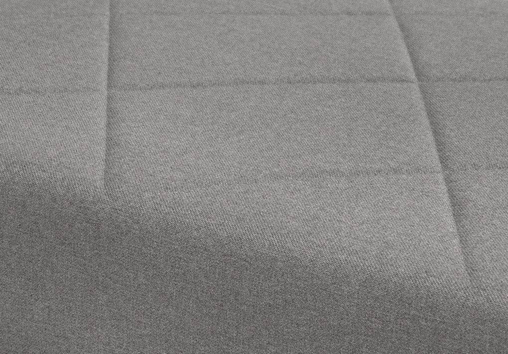 Posteľ Ormea 88x202 cm, šedá látka