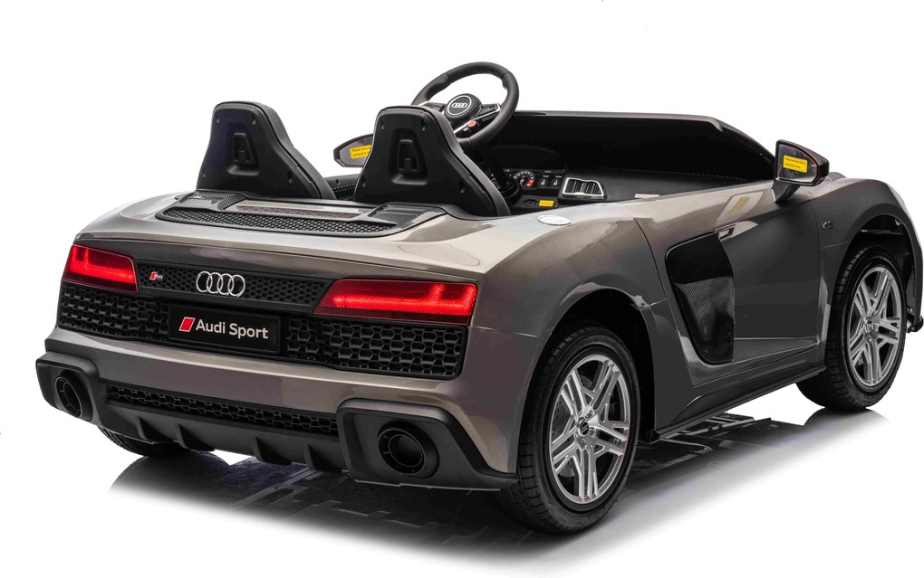 Ramiz Detské autíčko Audi Spyder R8 LIFT sivé