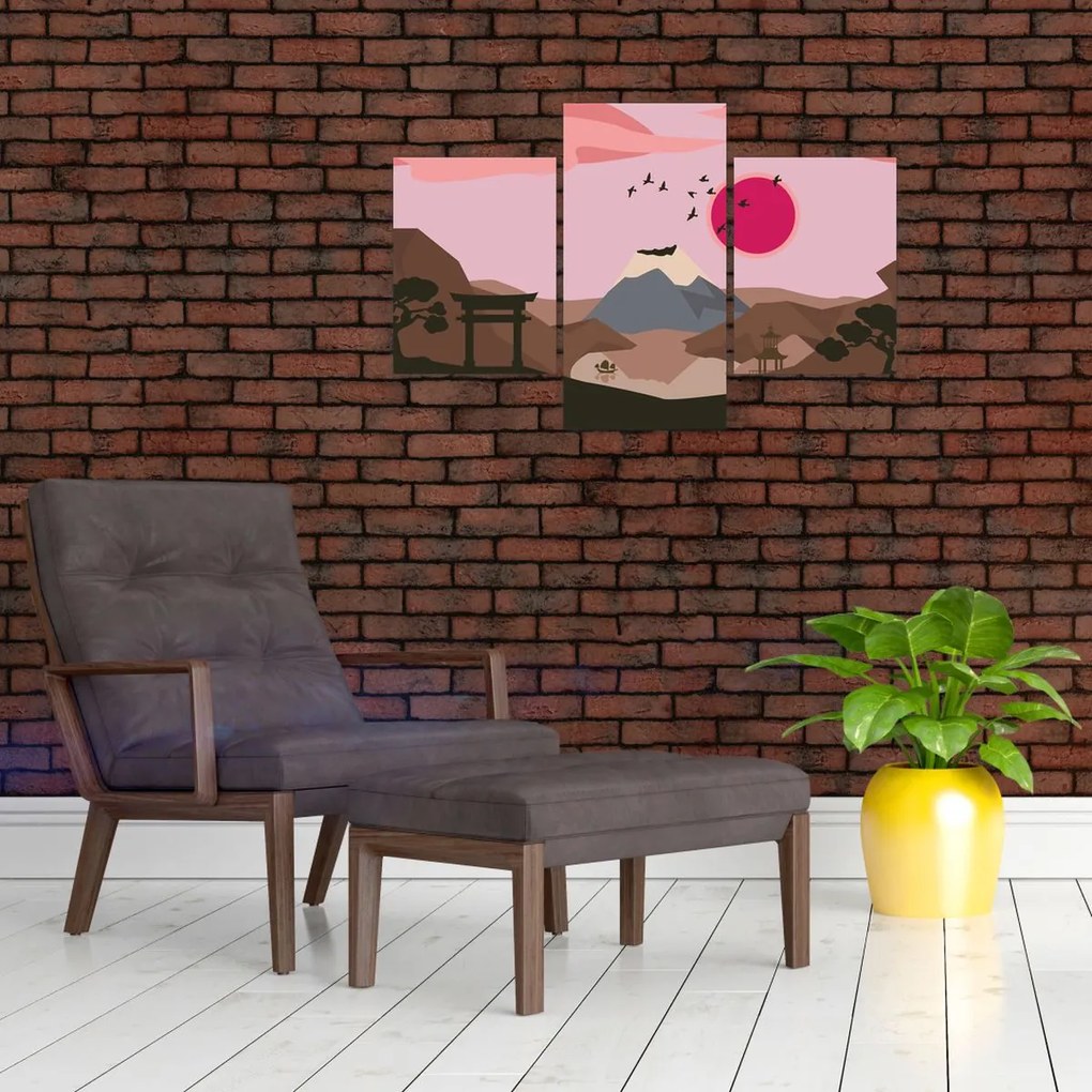 Obraz - Japonsko N⁰2 (90x60 cm)