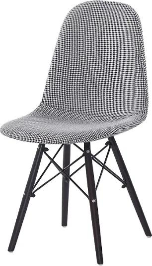 Jídelní židle, černá / bílá, AMPERA New 0000219705 Tempo Kondela