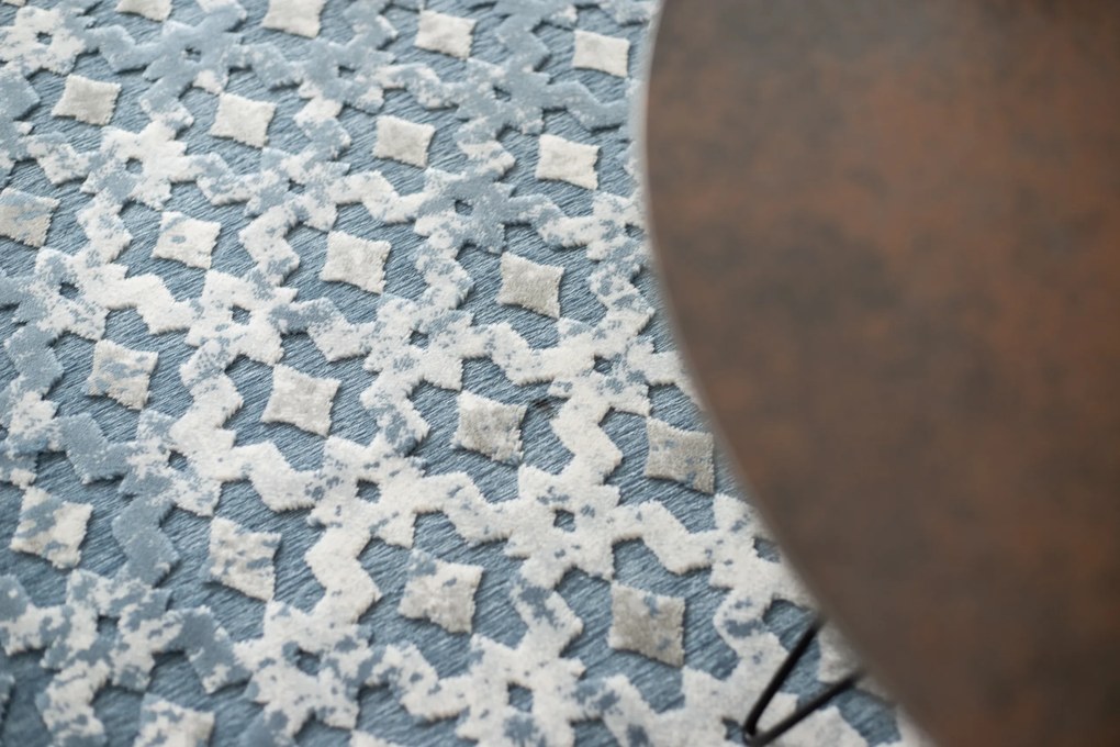 Koberec AKRYL YAZZ 7006 ORIENT, modrý