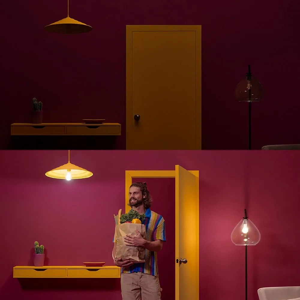 Filamentová smart žiarovka E27, 4 W – WiZ