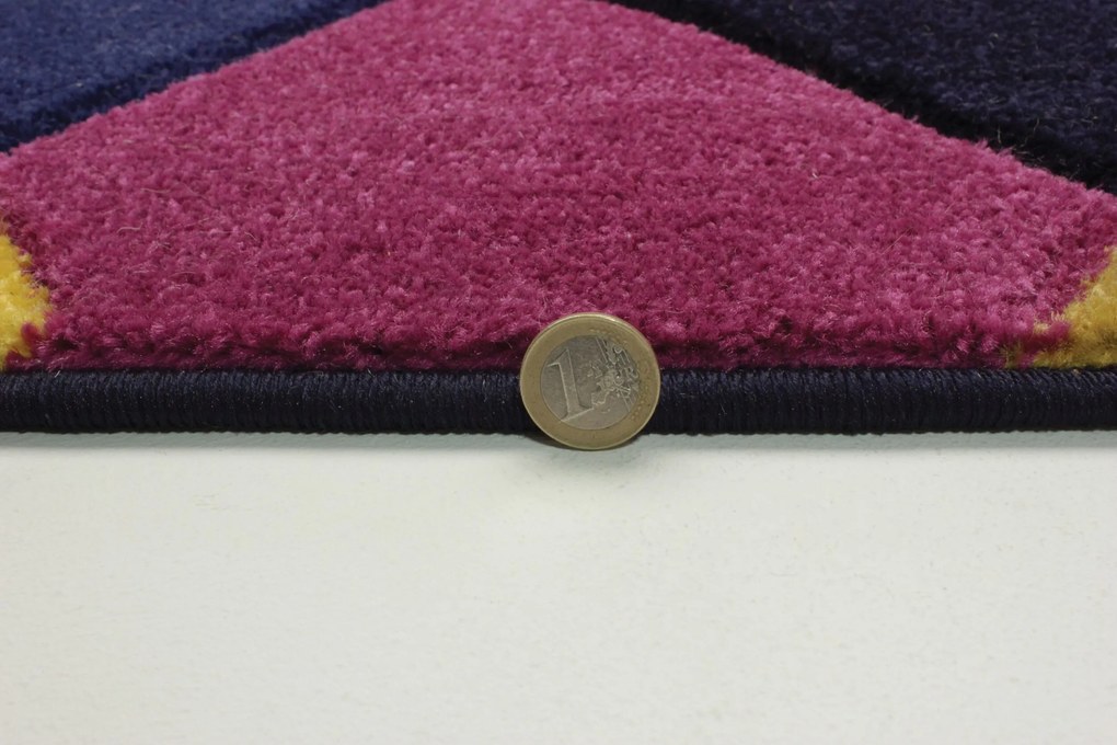 Flair Rugs 160x160 (priemer) kruh Kusový koberec Spectrum Samba Multi kruh, viacfarebná, obývacia izba