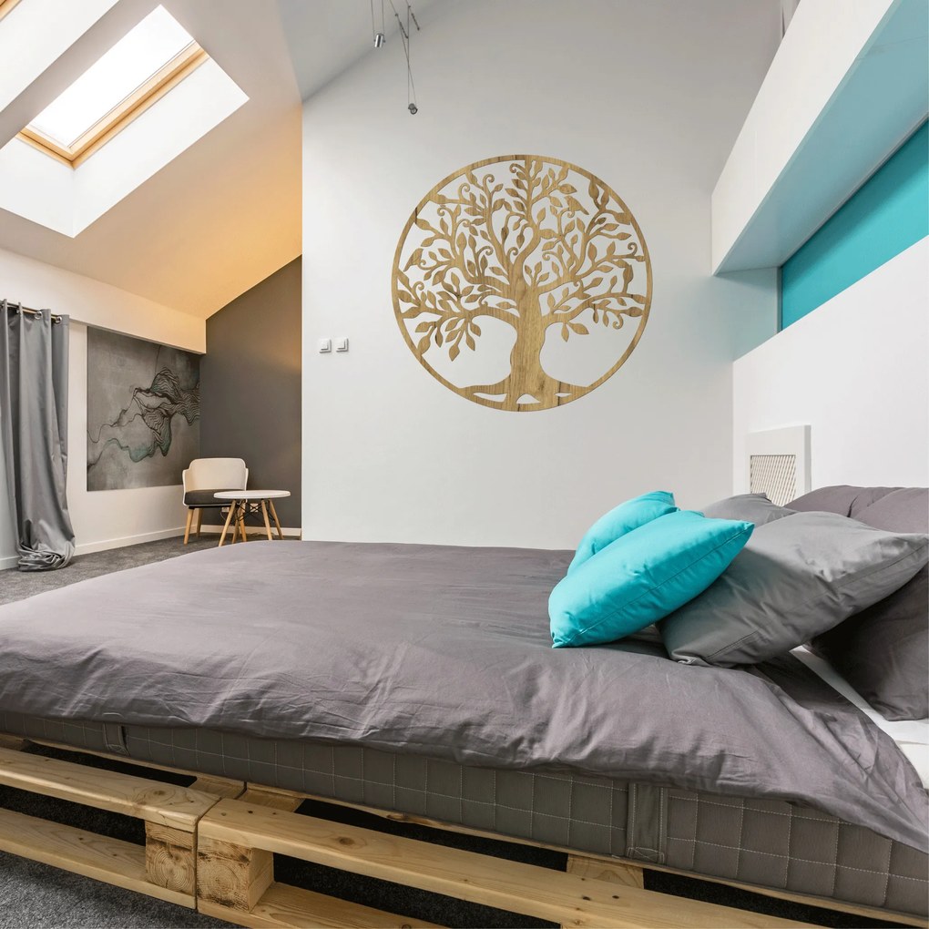 SENTOP | Obraz strom života do obývačky I Drevená nástenná dekorácia I SENTOP FB-HDF0206
