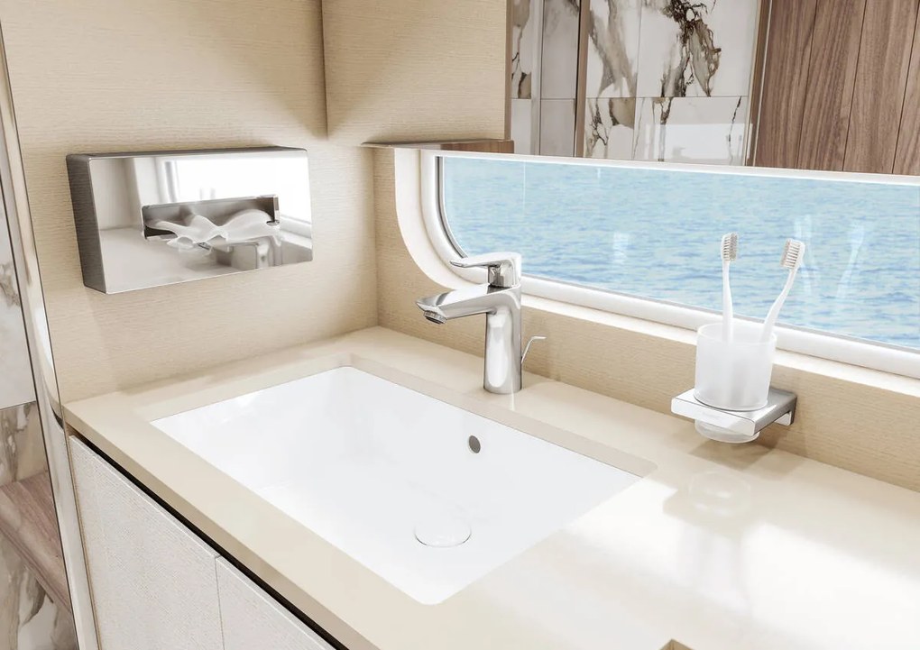 Hansgrohe AddStoris, zásobník na kozmetické vreckovky, chrómová, HAN-41774000
