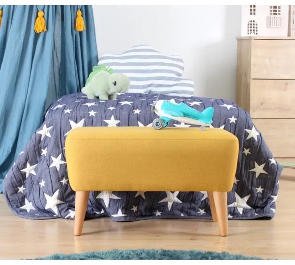 Taburet PIXI 32x61 cm žltý