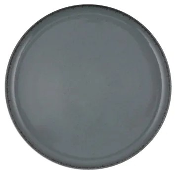 16-dielna jedálenská súprava, sivá/porcelán