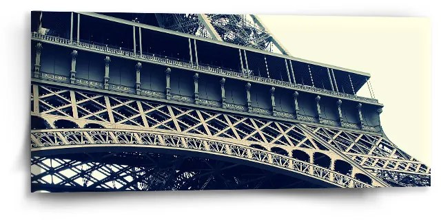 Sablio Obraz Eiffel Tower - 110x50 cm
