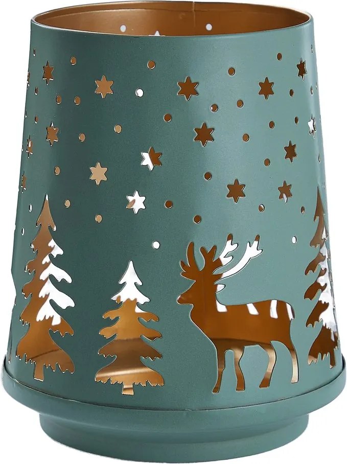 MOUNTAIN LODGE Lampáš 11 cm - zelená