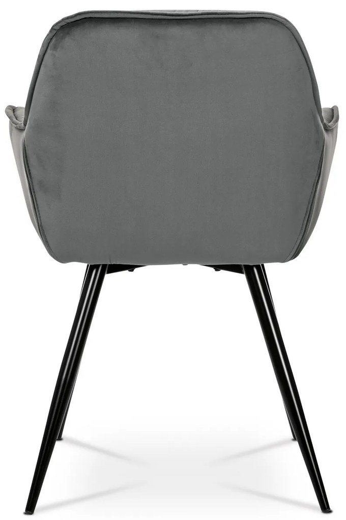 Sada jedálenských stoličiek DCH-421 GREY4, 2 ks
