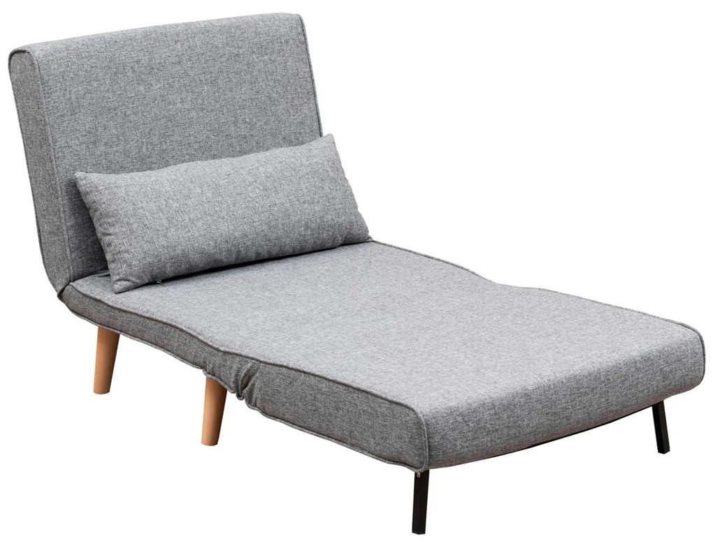 Kreslo Folde Single Light Grey