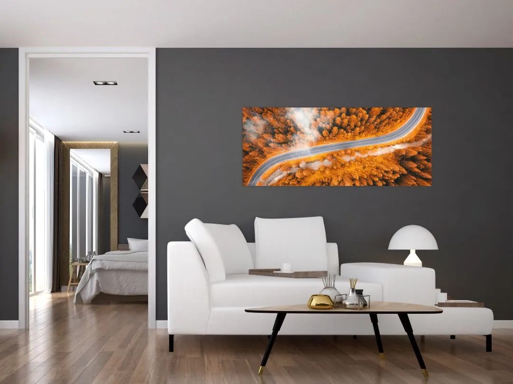 Obraz - Horská cesta (120x50 cm)