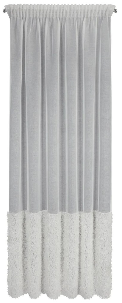ZÁCLONA NA PÁSKE MARION 140X270 CM BIELA