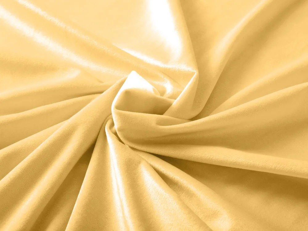Biante Zamatová obliečka na vankúš SV-010 Svetlo žltá 35 x 45 cm
