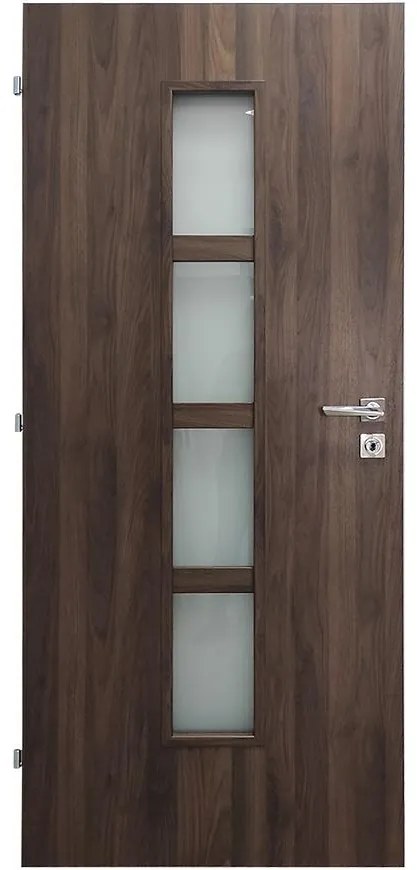 Vnútorné dvere Arte 4*4 70P tmavý colum 363