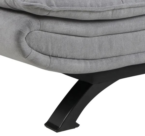 Rozkladacia dvojmiestná pohovka AIRI sivá