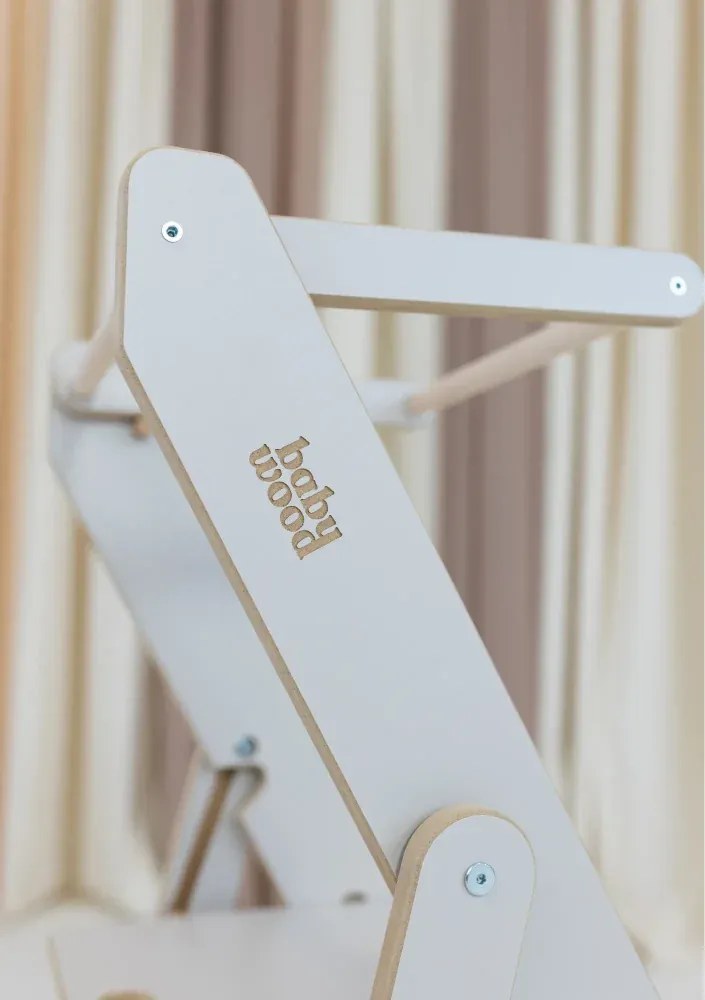 Učiaca montessori detská veža skladacia kašmír