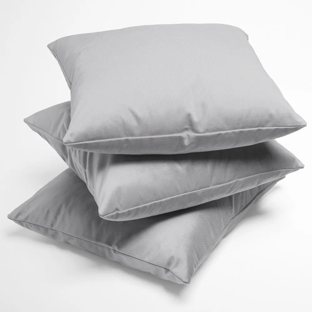 Biante Zamatová obliečka na vankúš Velvet Brick SVB-206 Svetlo sivá 45 x 45 cm