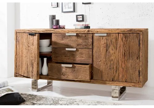 Komoda 37032 160cm Drevo teakové  - Komfort-nábytok