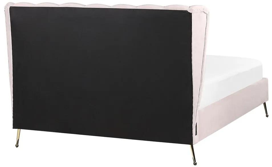 Manželská posteľ 140 cm Mirabell (ružová). Vlastná spoľahlivá doprava až k Vám domov. 1081440