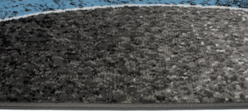 TA Koberec K857G BLUE CHEAP PP EYM Sivý Obdĺžnikový Rozmer: 60x100 cm