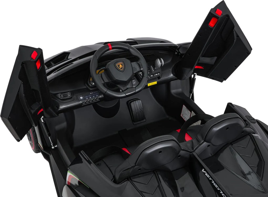 Ramiz Lamborghini Veneno vozidlo Čierna