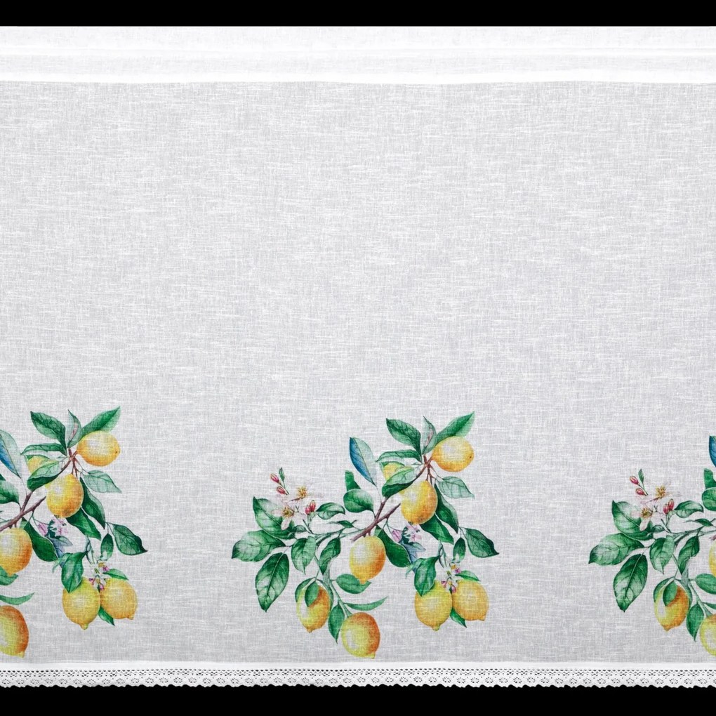 EUROFIRANY KRÁTKA ZÁCLONA NA PÁSKE CLOE 150X90 CM VIACFAREBNÁ