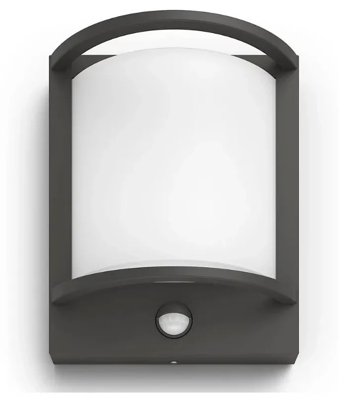 Philips - LED Vonkajšie nástenné svietidlo so senzorom SAMONDRA LED/3,8W/230V IP44 P5975