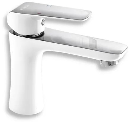 Novaservis Nobless Tina umývadlová batéria bez výpuste biela / chróm 38001/1,1 380011.1