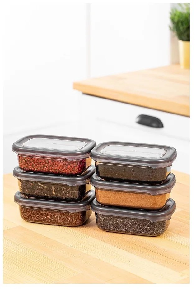 Dózy v súprave 6 ks na potraviny Fresco – Hermia