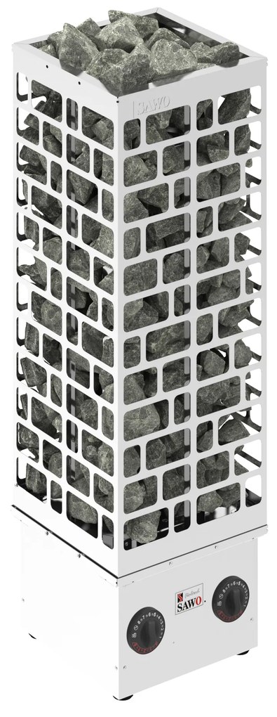 Saunové kachle CUBOS 4,5 kW (vrátane integrovaného regulátora)