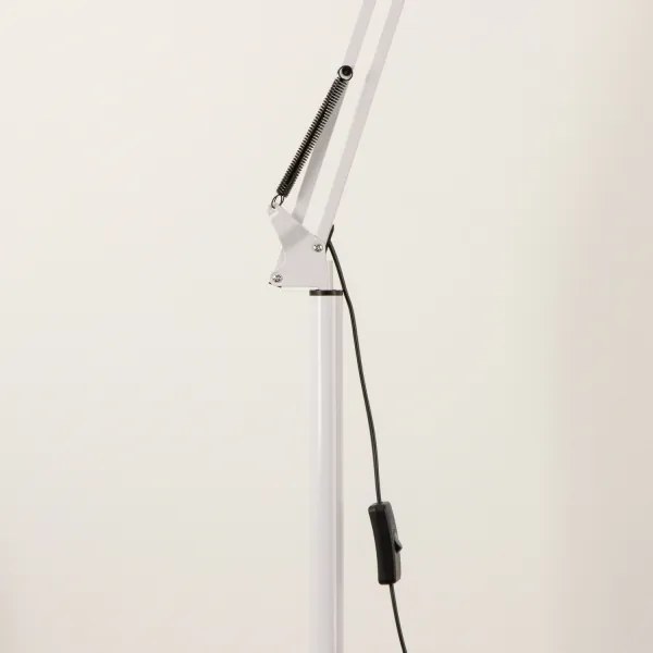 BRILAGI - Flexibilná stojacia lampa TASKER 1xE27/60W/230V 184 cm biela