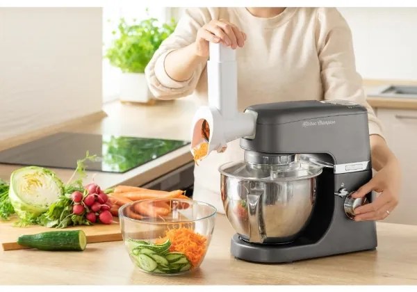 Sencor - Kuchynský robot s nerezovou misou 1000W/230V šedá