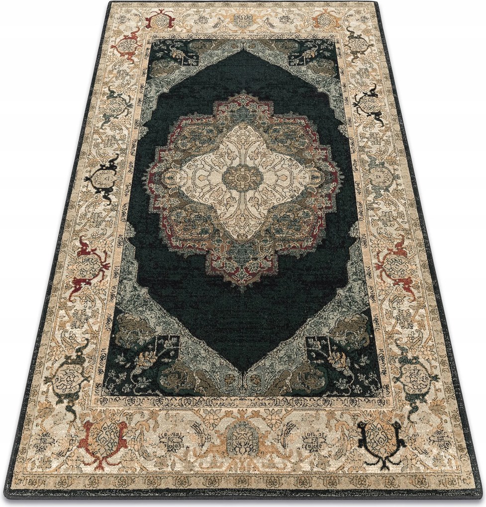 Koberec Polonia 235x350 Palazzo Velvet granátová Rozeta Vlna #POL291