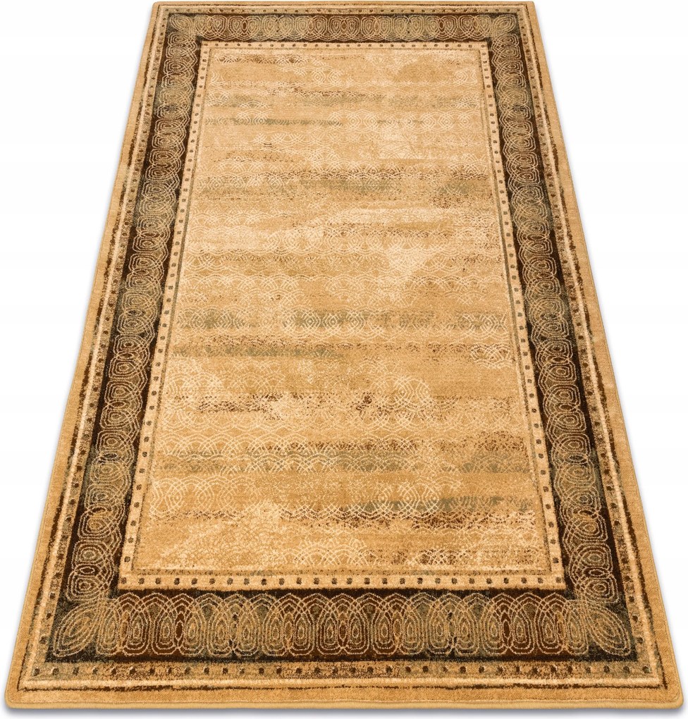 Koberec Omega 235x350 Lava med Vlna Rámček #OM138