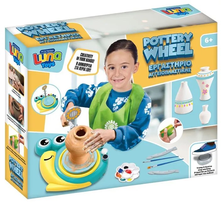Hobby LUNA kreatívny set keramická dielňa Slimák 622706