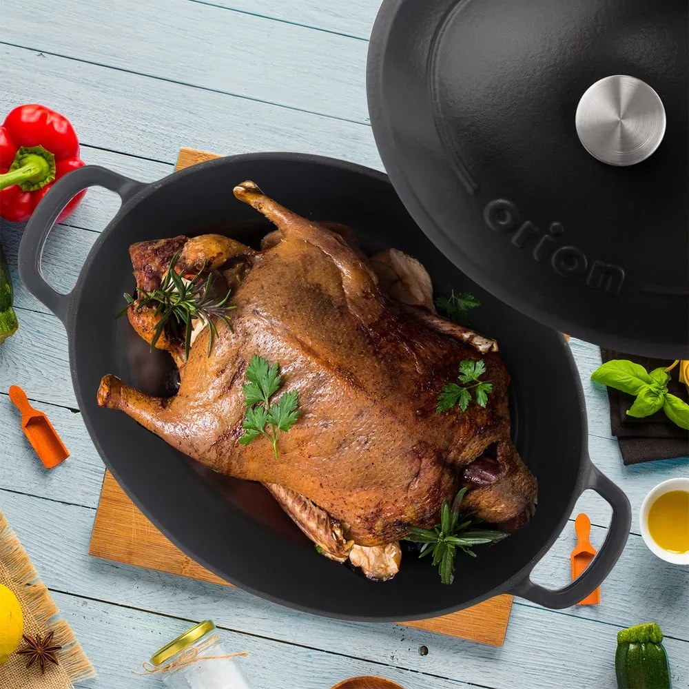 Liatinový pekáč 27x42 cm LITINA SMALT – Orion