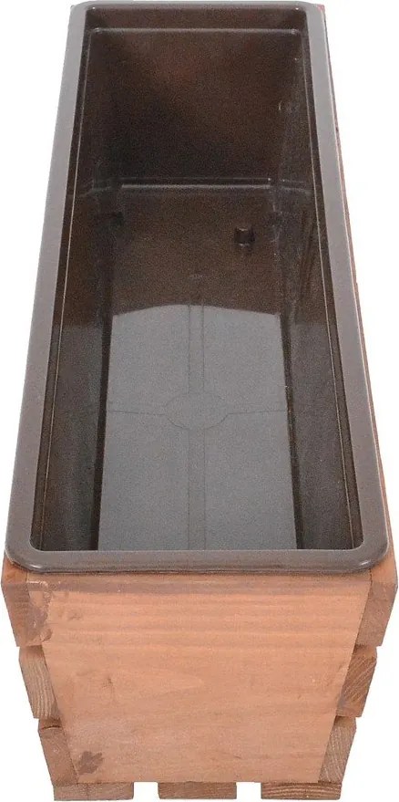 Drevený kvetináč 61 cm Modern – Rojaplast