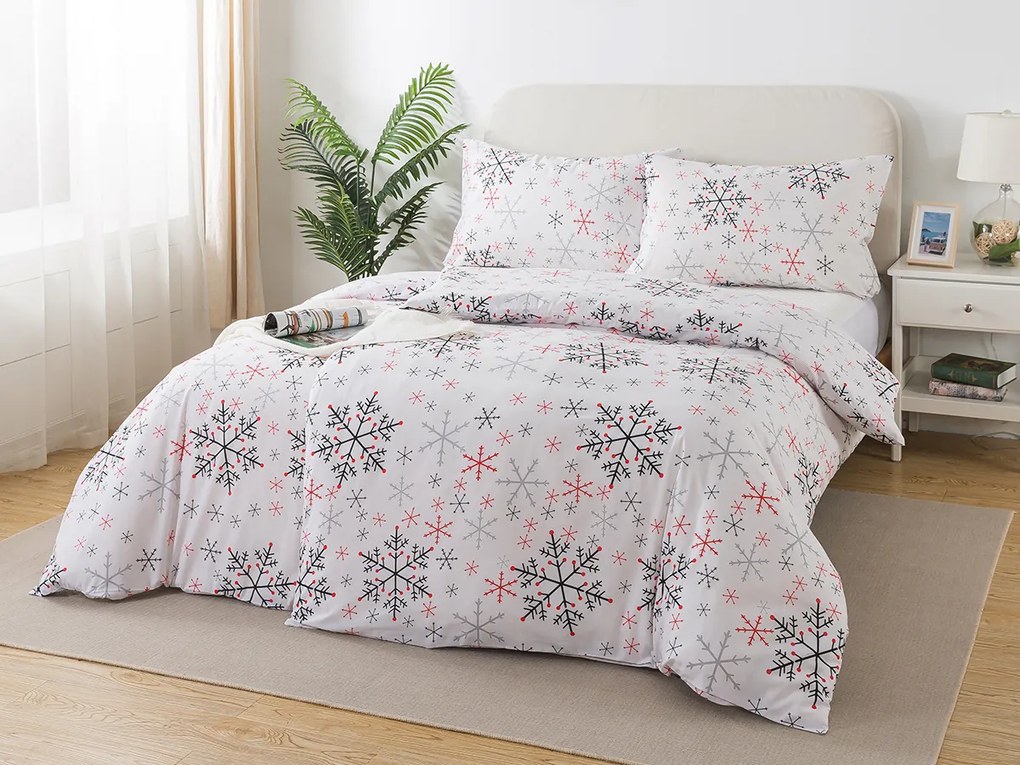 XPOSE® Francúzske flanelové obliečky SNOWFALL