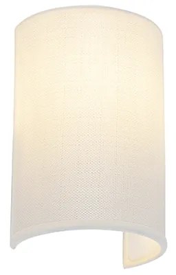 Inteligentná nástenná lampa biela vrátane Wifi A60 - Simple Drum Jute