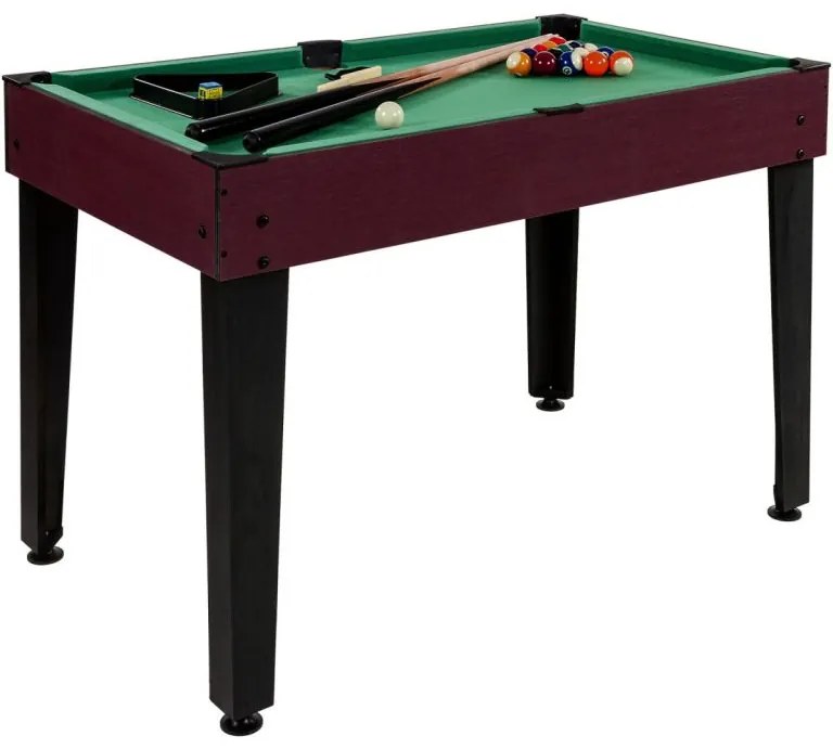 GAMESPLANET® 40544 Multifunkčný herný stôl 15 v 1 - tmavo hnedý