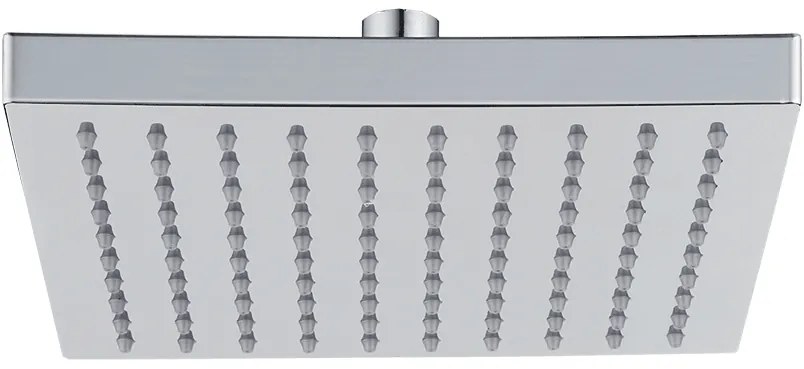 Laveo Kvadrato, horná/hlavová sprcha 200x200 mm, štvorec, chrómová, LAV-NLQ_0DAD