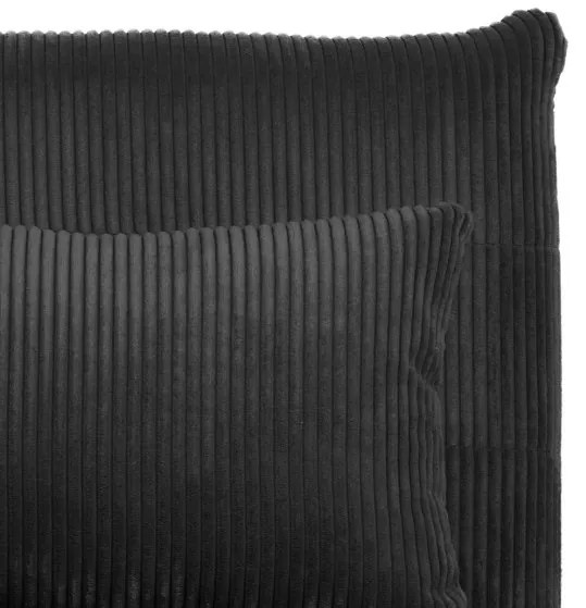 Pohovka SOLACE rozkladacia, menšestrová čierna 871622