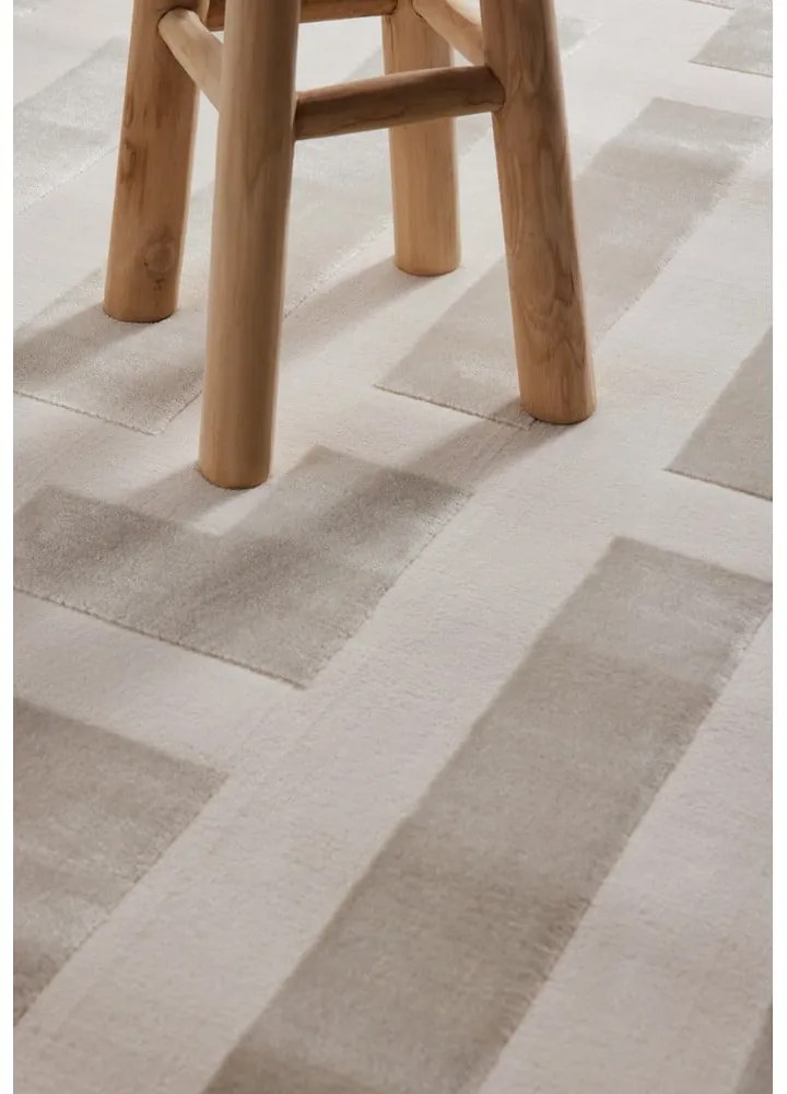 Sivo-krémový koberec 200x280 cm Perles Onyx – Elle Decoration